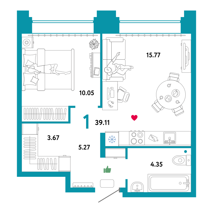 Изображение планировки